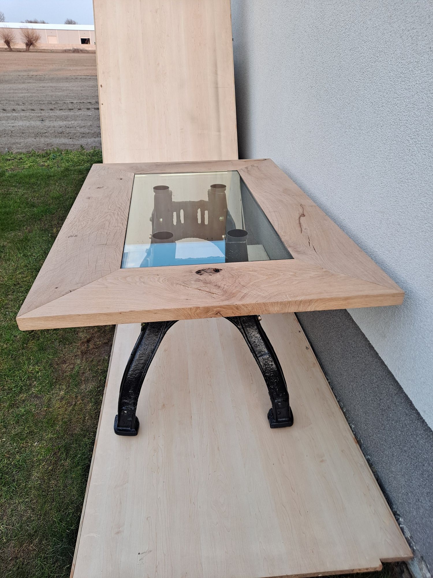Stół, biurko w stylu loft, industrialnym