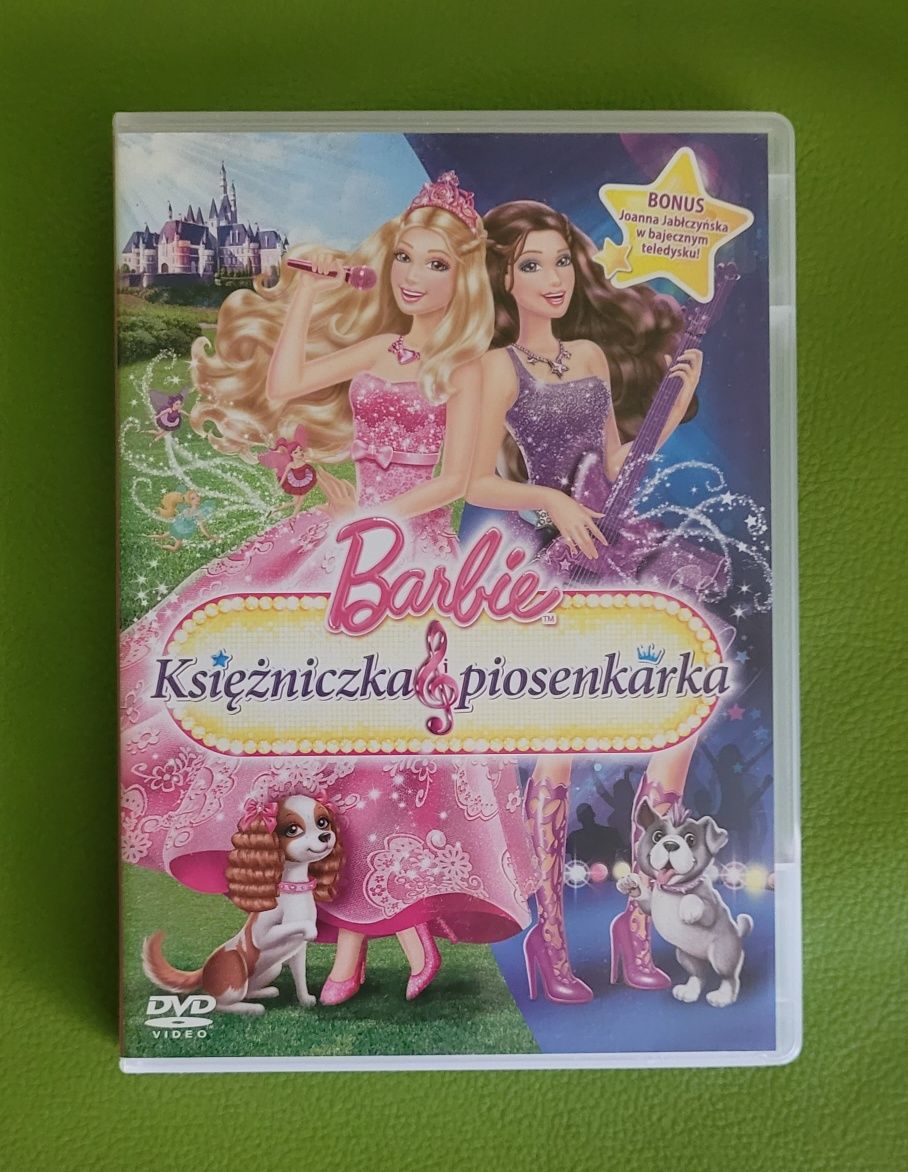 Trzy płyty DVD z serii "BARBI"