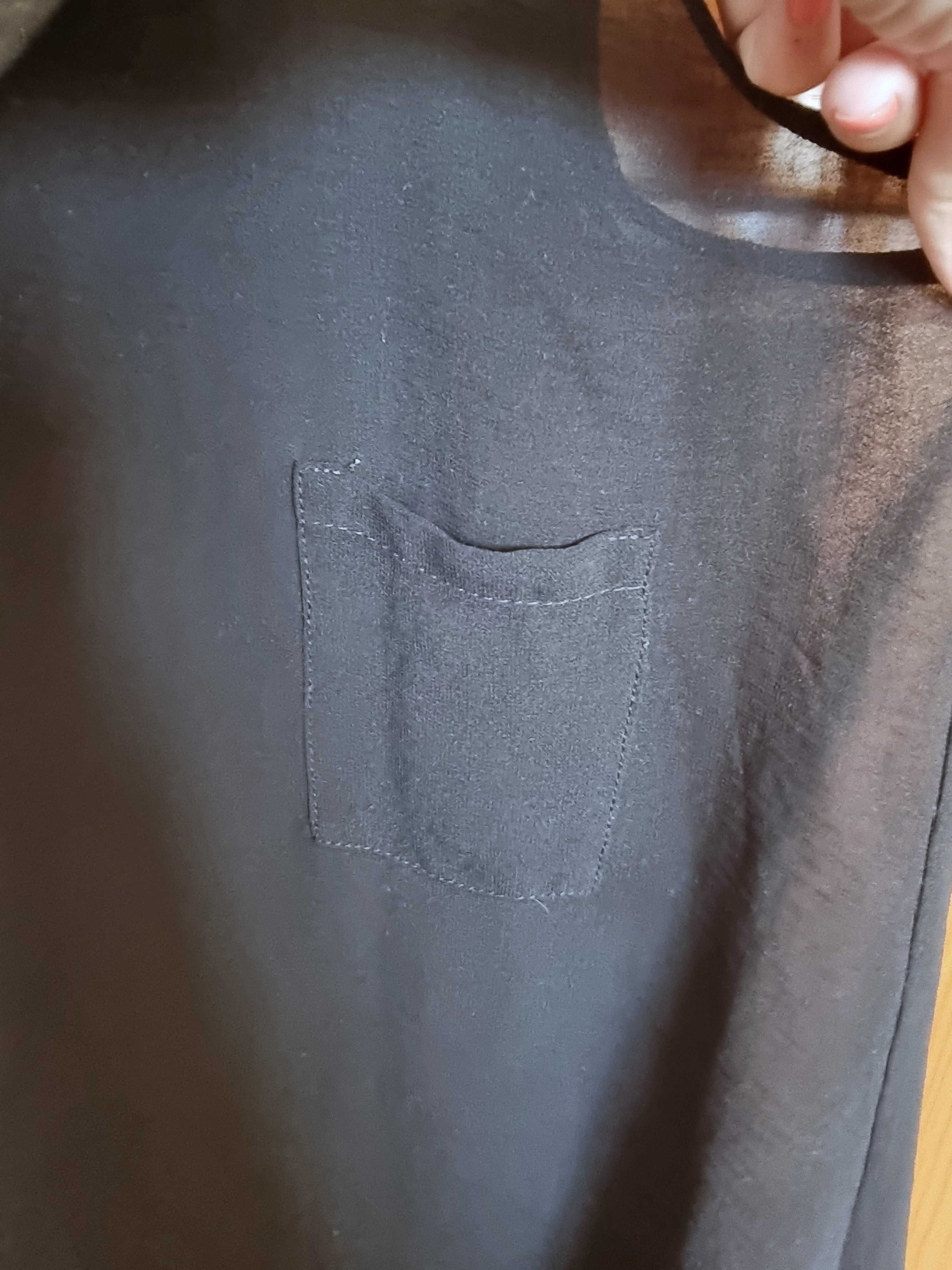Top preto com transparência C&A Clockhouse, tamanho S