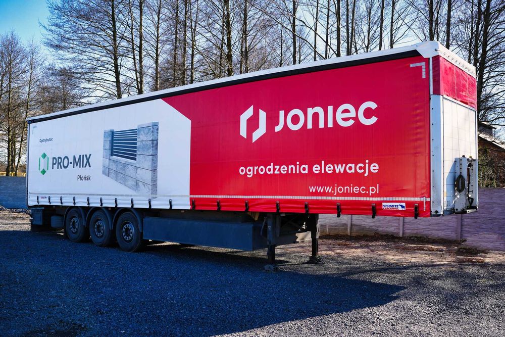 Plandeki Boki do naczep Schmitz Krone Kogel Wielton Kassbohrer