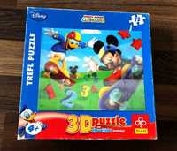 Puzzle Myszka Miki 3D 72 elementy