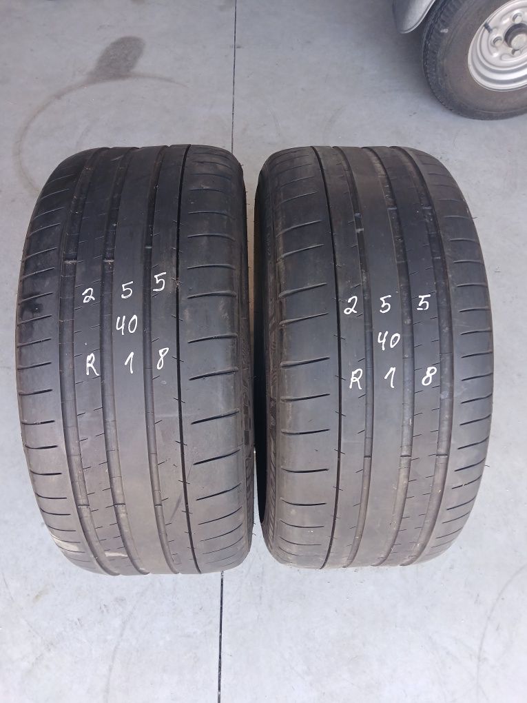 2 pneus 255 40 r18 Michelin