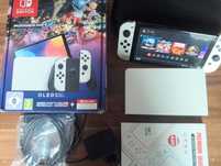 Nintendo Switch Oled White Zestaw Jak Nowy