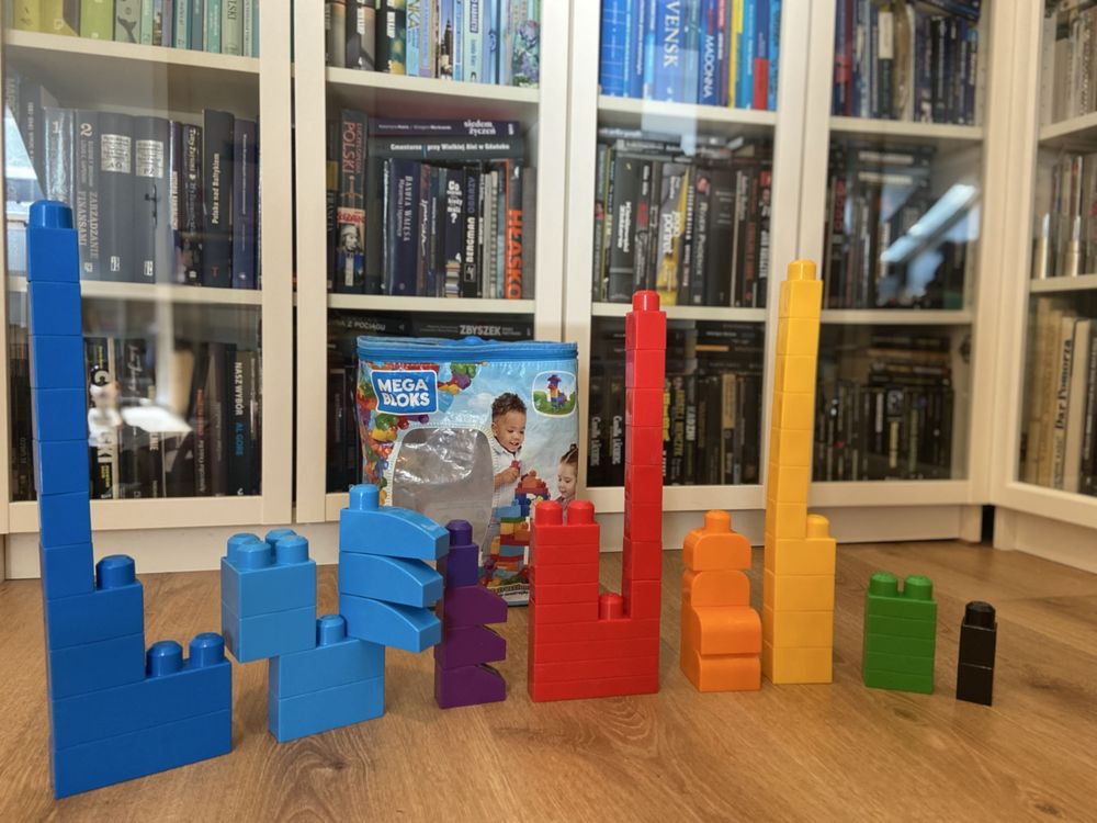 Klocki Mega Bloks pelen zestaw