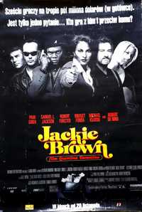 Jackie Brown plakat filmowy Tarantino