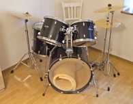 Perkusja (talerze Paiste) + zestaw pałek