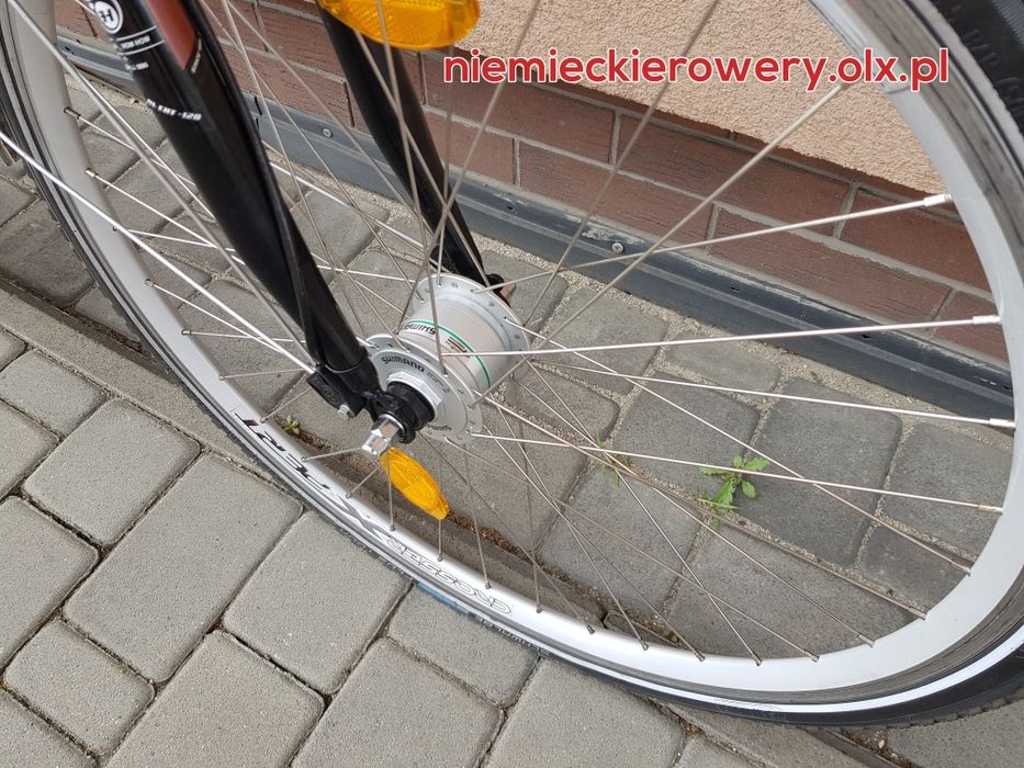 Rower męski miejski HERCULES koła 28 SHIMANO NEXUS aluminium WYSYŁKA