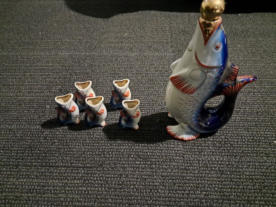 Karafka Ryba komplet