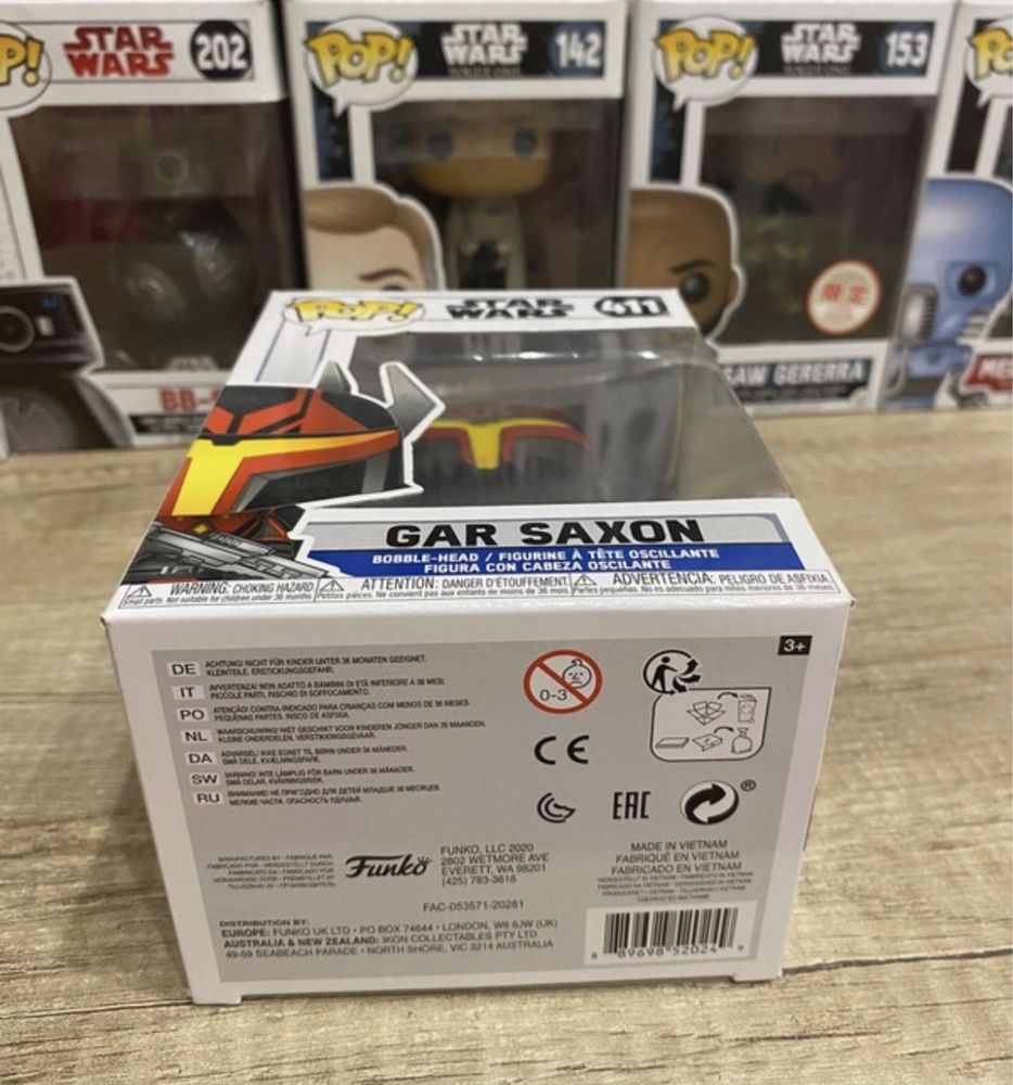 Funko Pop Star Wars 411 Gar Saxon