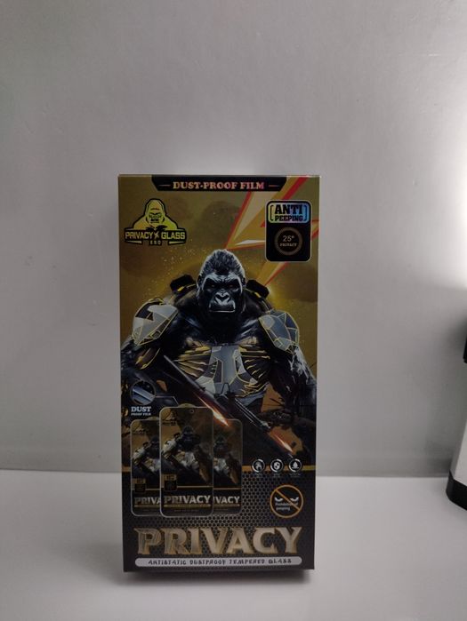 Iphone 16 pro max, набор защитных стекол, антишпион, 10шт