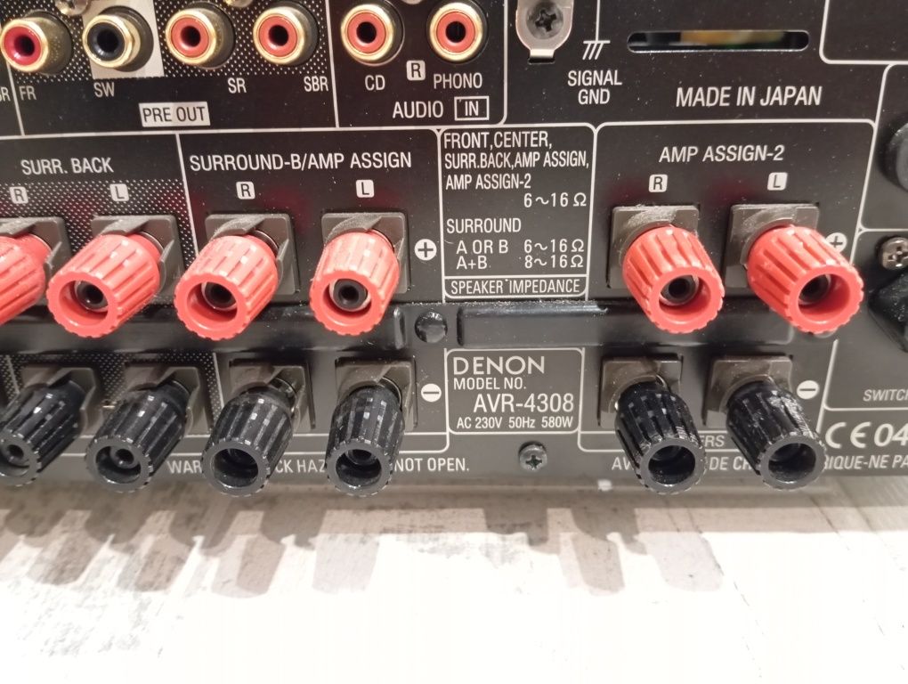 Amplituner Denon AVR-4308 + pilot