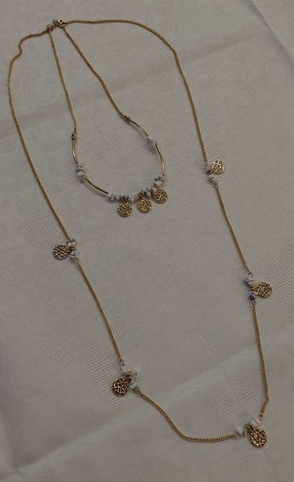 Naszyjnik złoty kolor