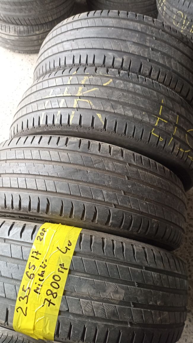 Шини Літо Michelin 235/65/17 6mm 4шт.