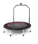 Trampolina fitness z poręczą inSportLine Profi Digital 100 cm
