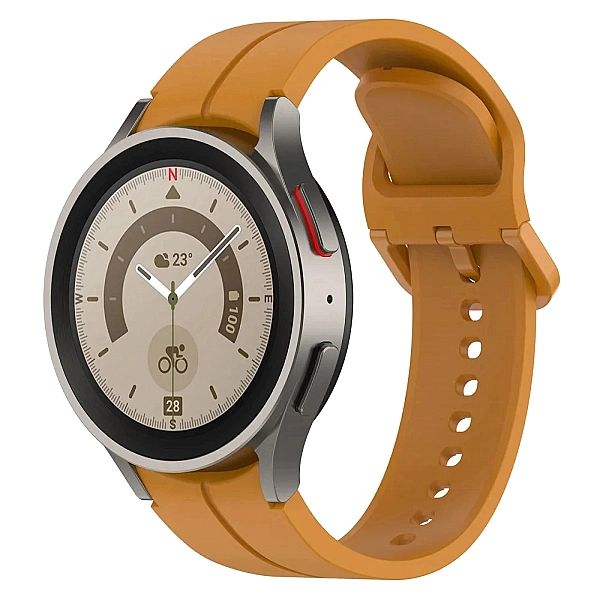 Pasek / opaska do smartwatcha Samsung Galaxy Watch 4 / 5 żółty
