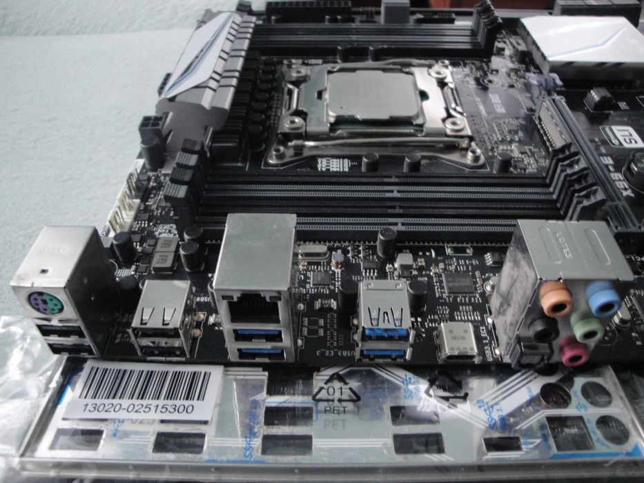 Płyta główna Asus X99-E 8xDDR4 + procesor i7-6800K Socket 2011-v3