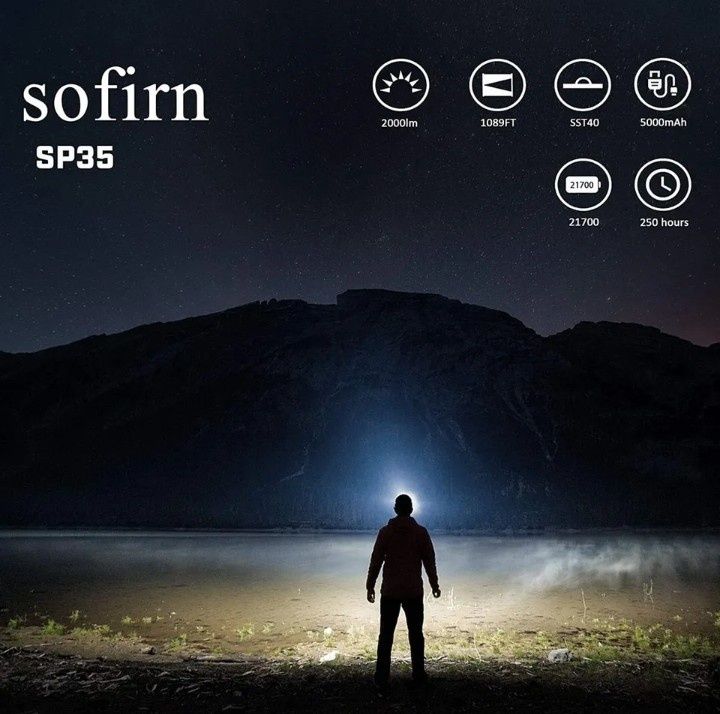 Sofirn SP35 EDC 21700 usb type-c powerbank