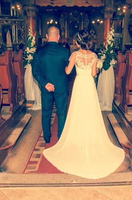 Suknia ślubna PAPILIO 1634 / rozm. 34