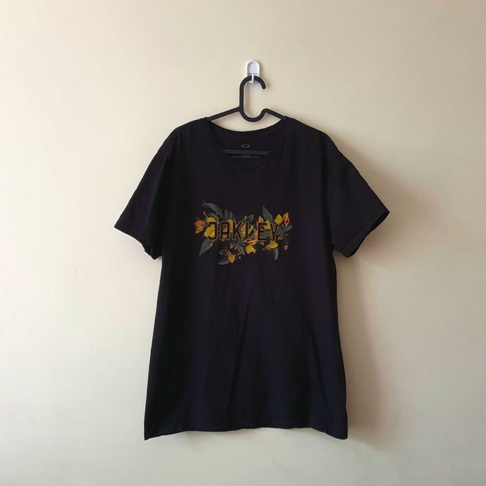 Oakley tshirt koszulka czarna nadruk