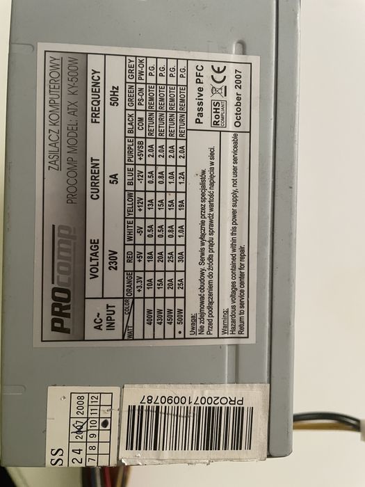 Sprzedam części komputerowe