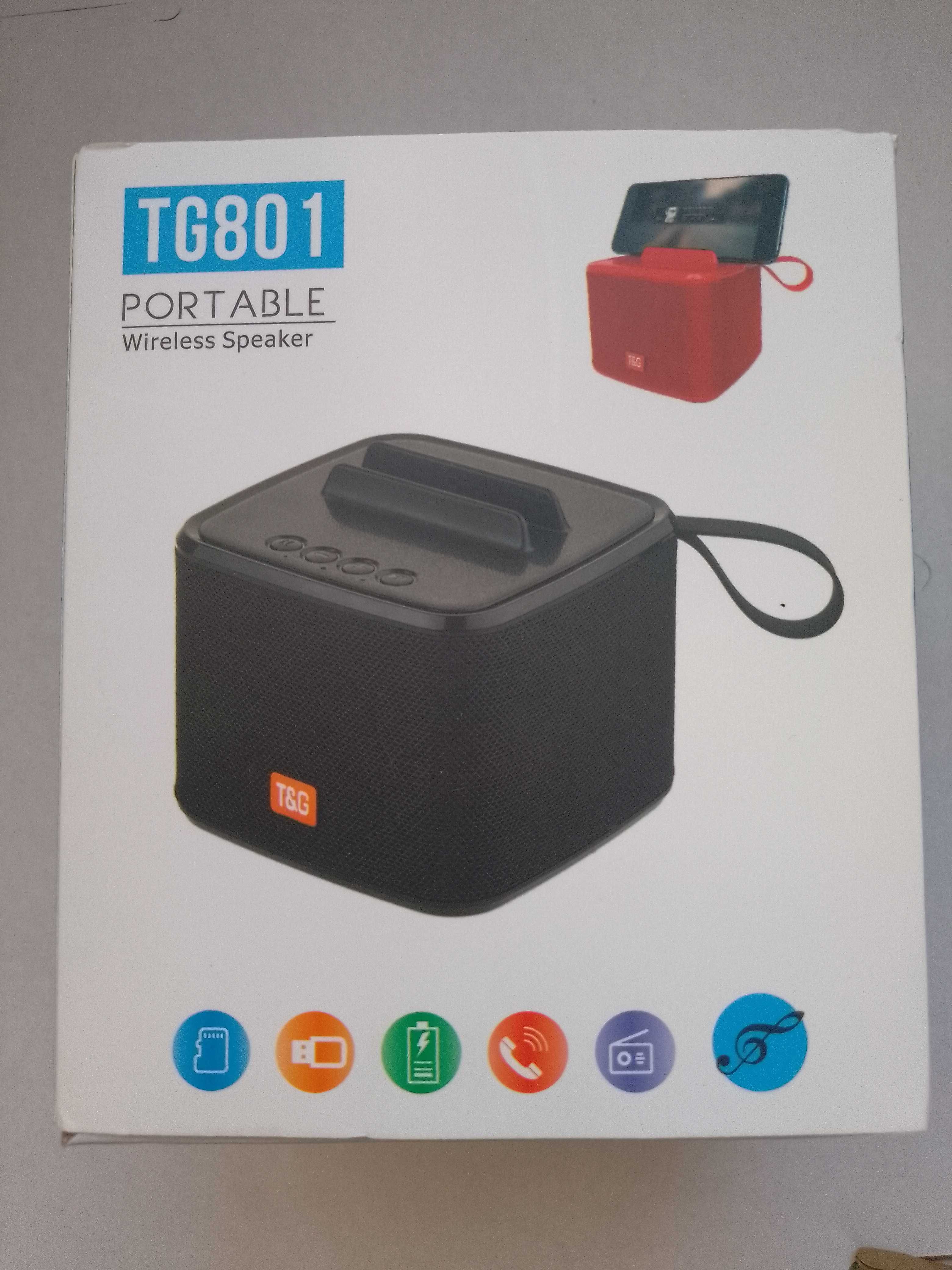 продам портативна колонка TG801 з радіо Bluetooth