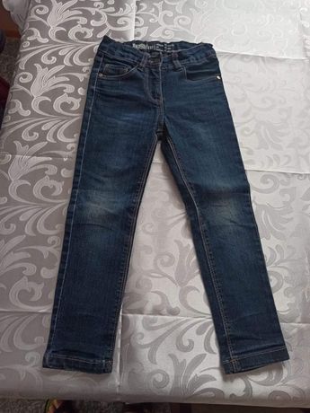 Spodnie jeansy rurki Lupilu 110