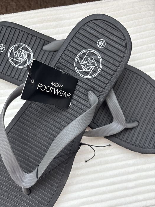 Ciemnoszare męskie japonki roz.47