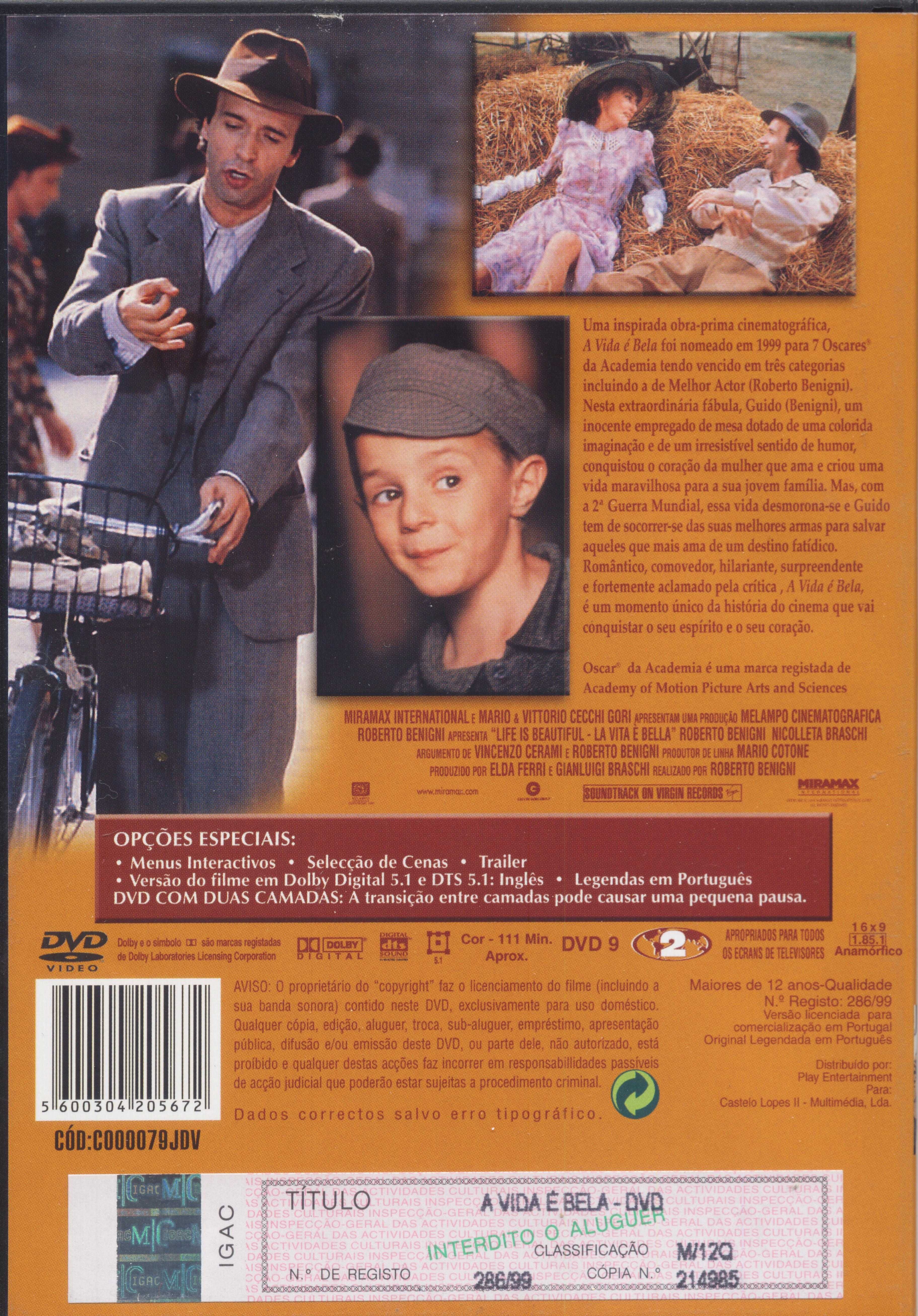 A Vida é Bela (1997)