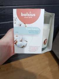 Bolsius True Scents, Świeca zapachowa w szkle "Świeża bawełna", 43h