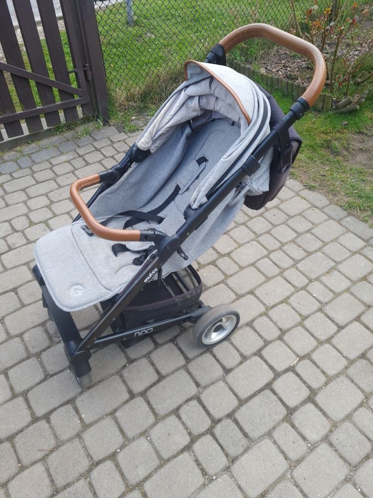 Wózek spacerowy Mutsy nexo jasnoszary