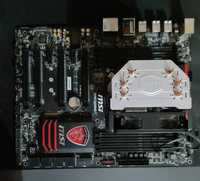 MSI x99s Gaming 7 ( Motherboard ) c/ CPU i7, Cooler, Ram e SSD