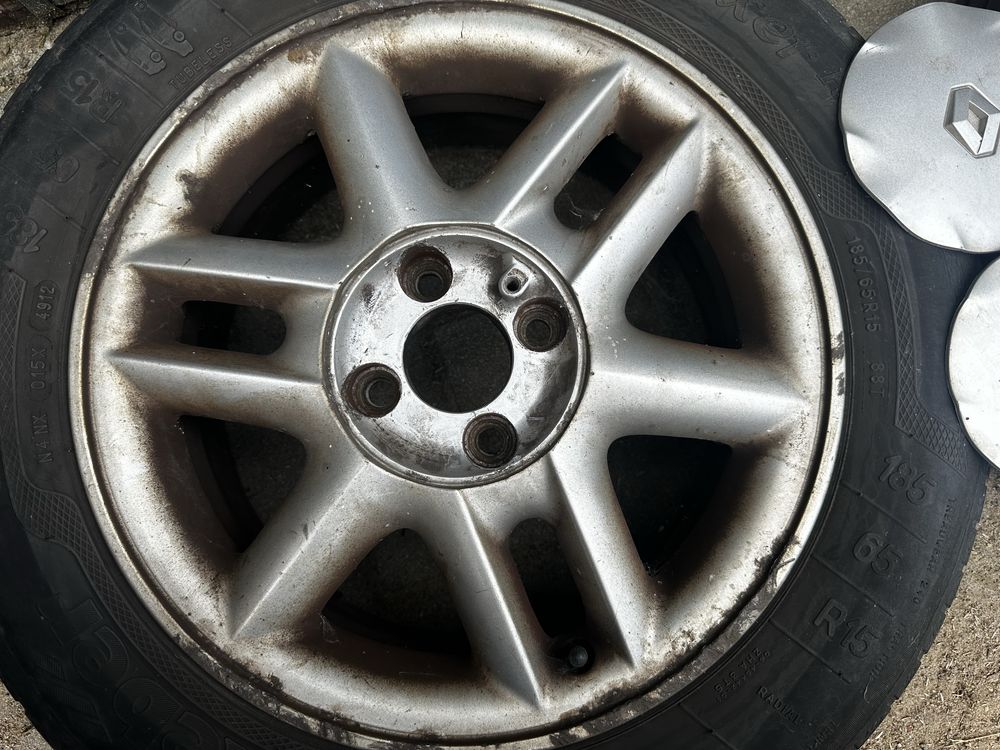 Opony wraz z felgami renault scenic 1