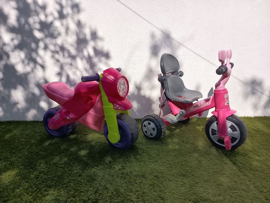 Triciclo + mota de criança
