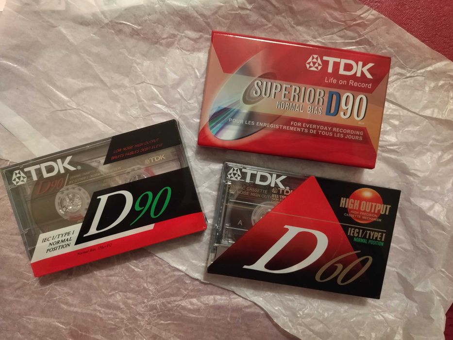 Cassetes Audio Analogicas TDK e Maxell