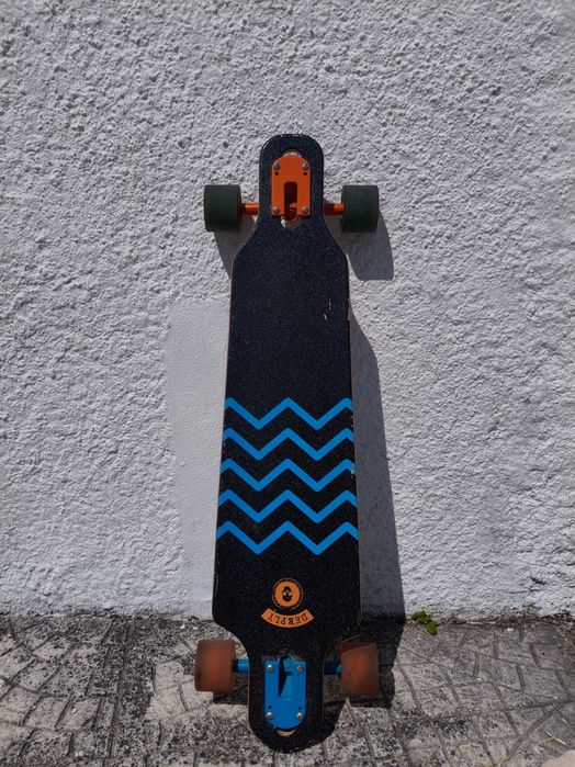 Skate longboard deeply