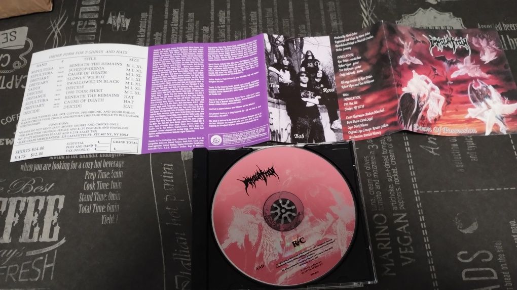 Immolation Dawn of Possession Cd