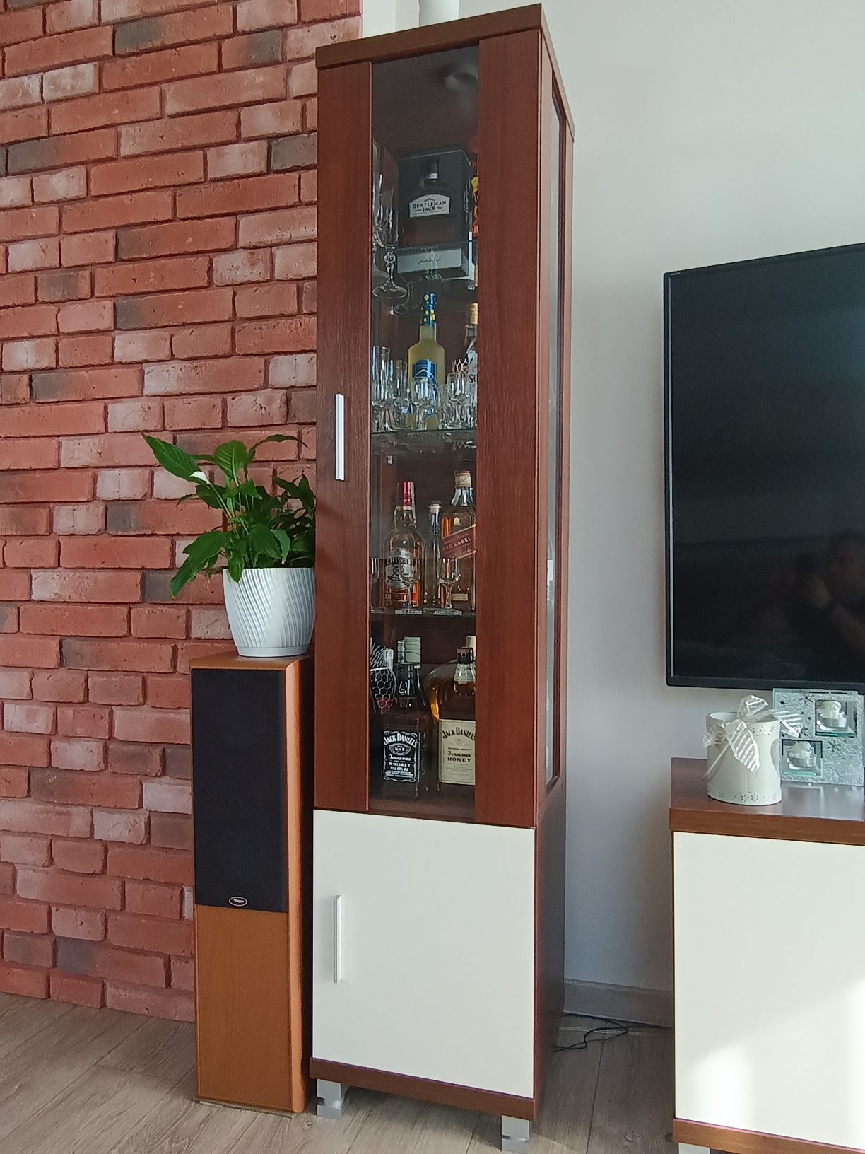 Witryna i szafka pod telewizor