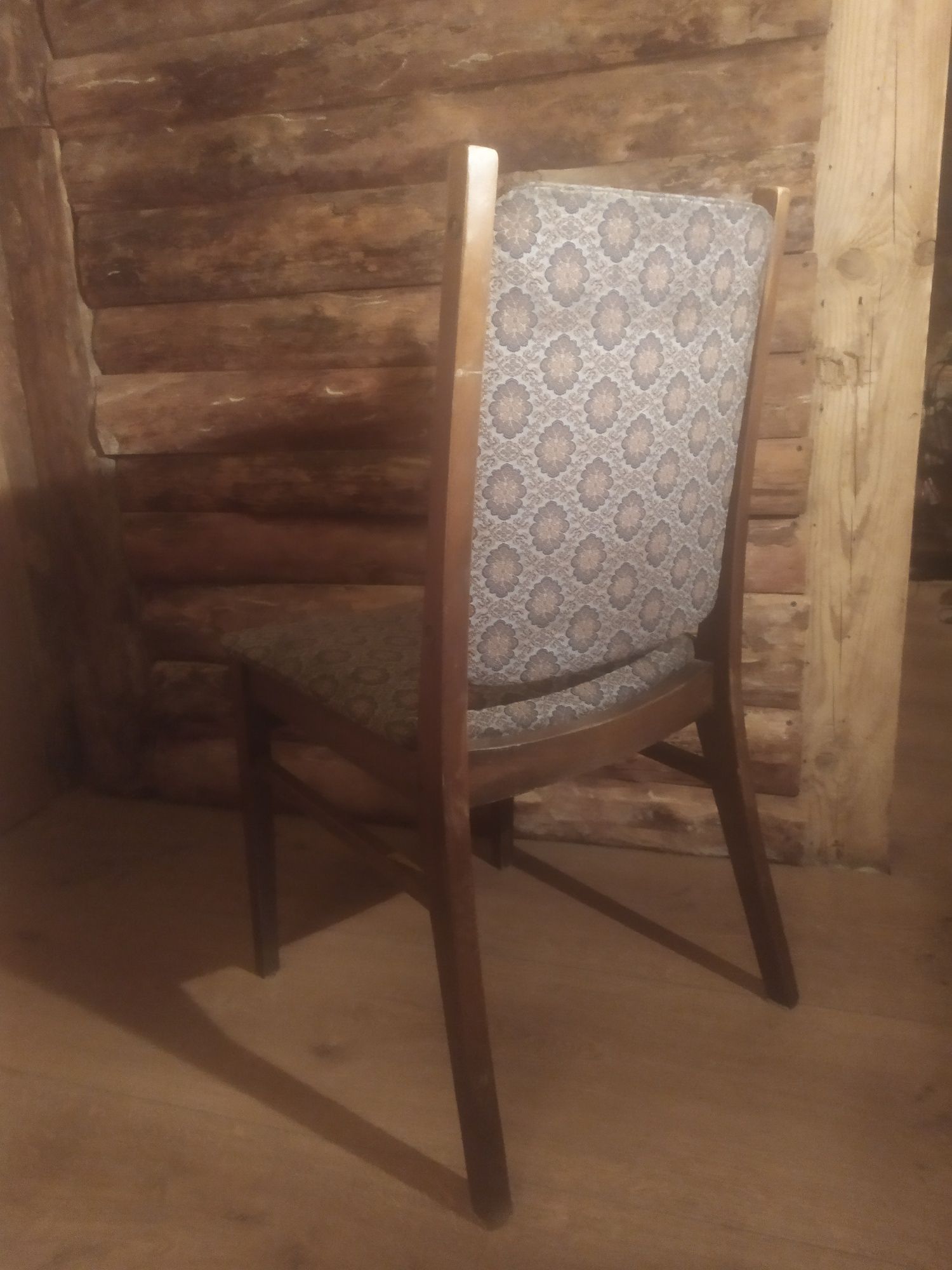 Krzesło drewniane fotel PRL
