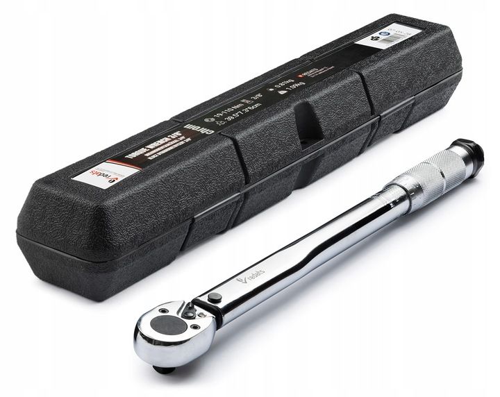 Klucz Dynamometryczny 3/8" 19-110nm Redats Chromowany Etui Z Blokadą
