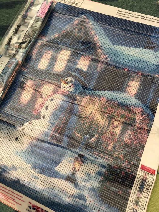 Kit diamond painting novo