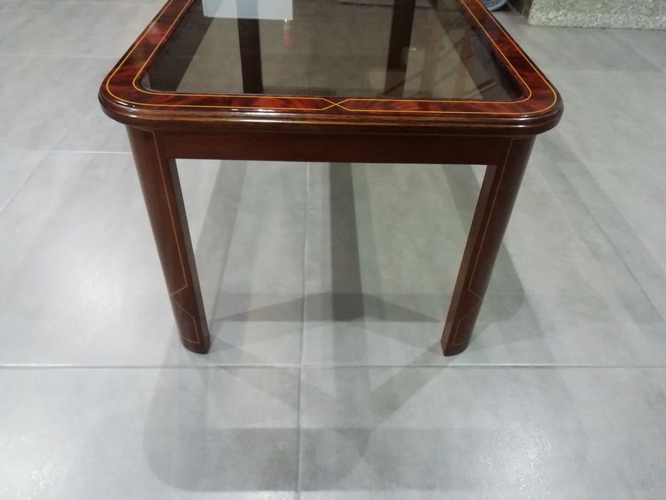 Mesa centro antiga estilo vintage