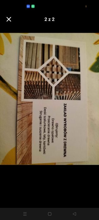 Deski, kantówki, łaty