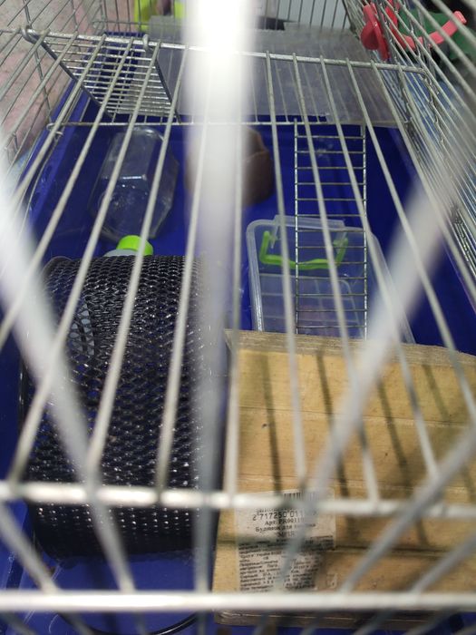 Клетка для хомяка в сборе!!!