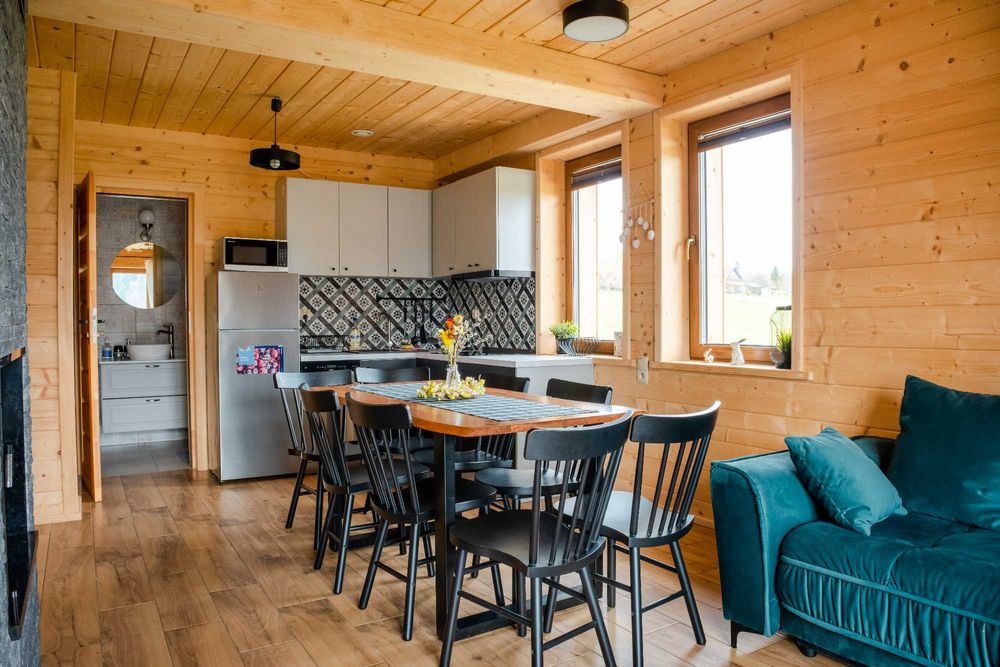 Domki Falsztyn Premium 9,10 osobowe. Jezioro Czorsztyńskie, Niedzica