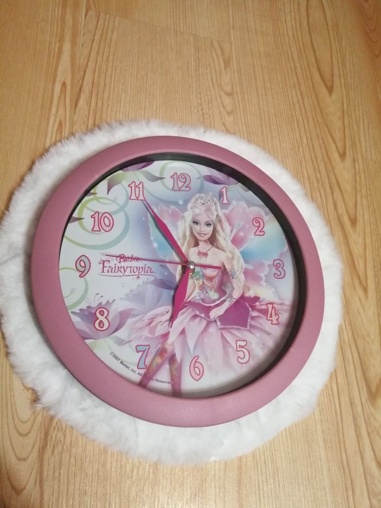 Zegar ścienny Barbie