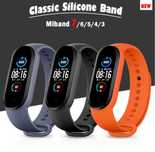 Браслет до годинників Xiaomi Mi Band 5/6/7 чорного кольору