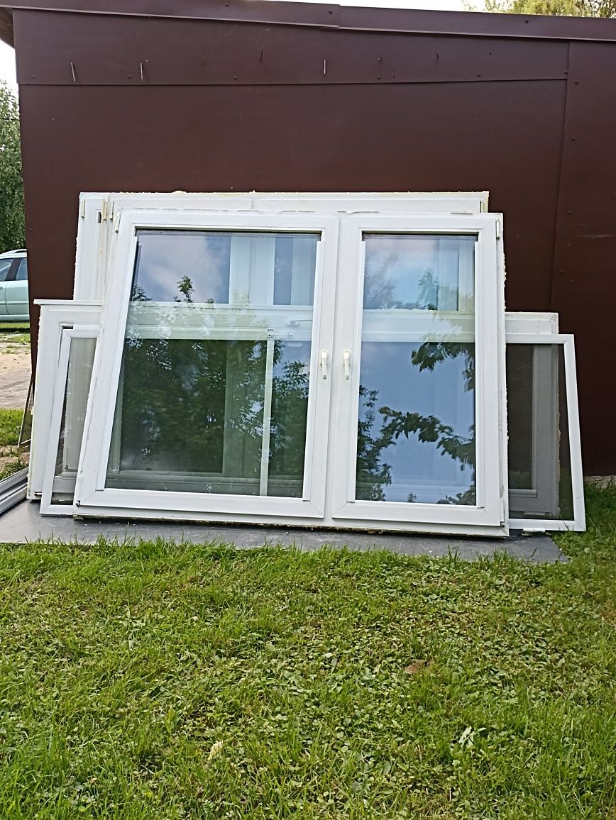 Okno białe PVC używane