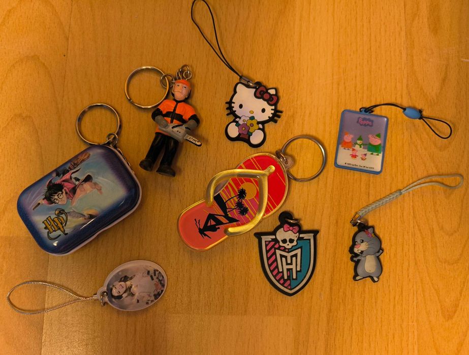 Zestaw breloczków