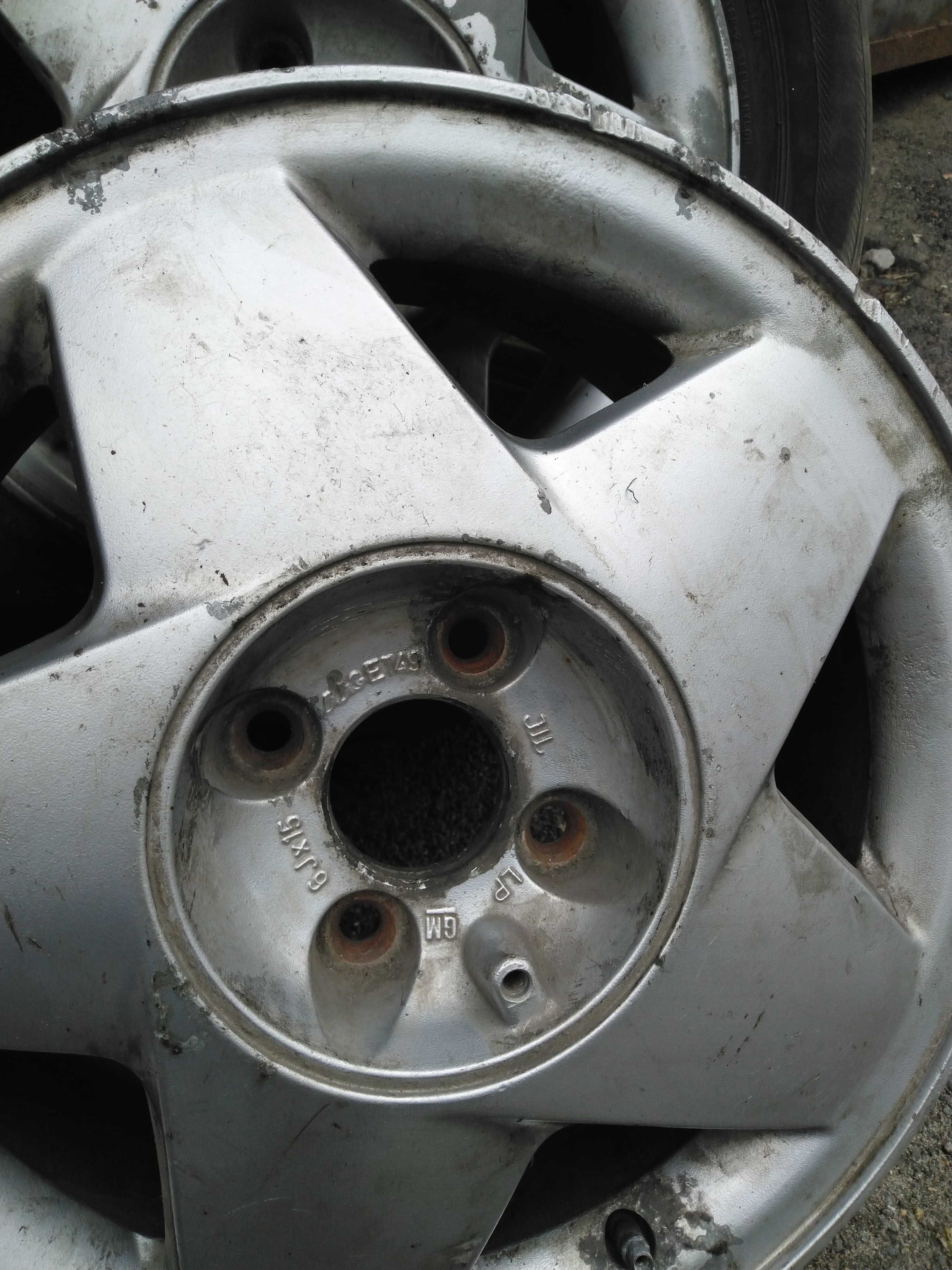 Комплект дисків GM Opel Astra,Vectra 6Jx15 ET49 4x100