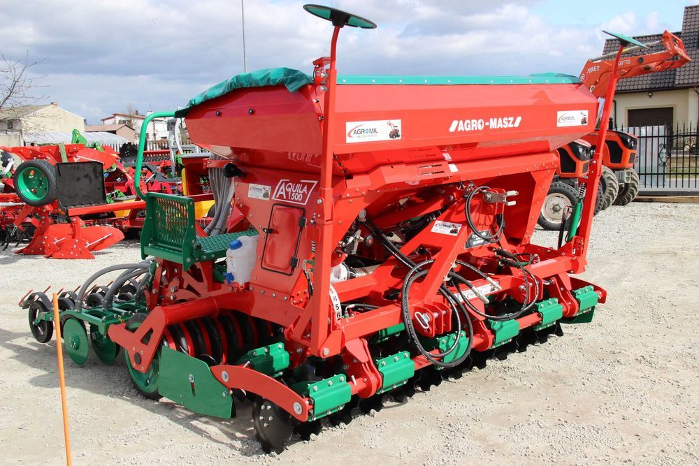 Zestaw uprawowo-siewny Aquila Compact agregat siewnik Agro-Masz
